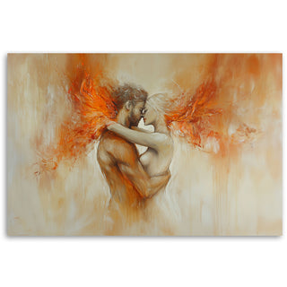 Paveikslas ant drobės, Liepsnojanti poros aistraPaveikslai ant drobės Gera namie - Geranamie.lt