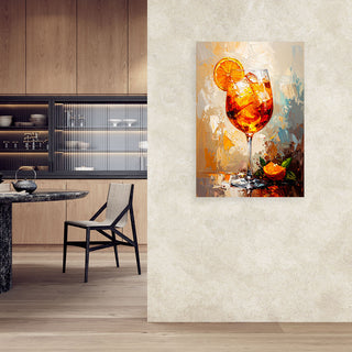 Paveikslas ant drobės, Aperol Spritz gaiva Paveikslas ant drobės, Aperol Cocktail Fruit Paveikslai ant drobės Gera namie - Geranamie.lt