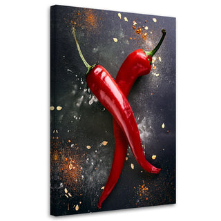 Canvas print, Peppers Food Kitchen
