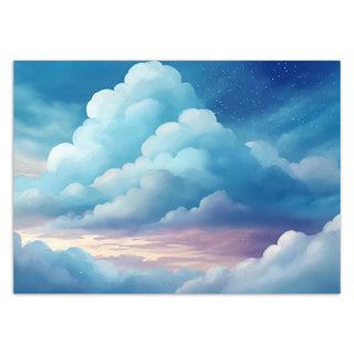 Wallpaper, Blue clouds