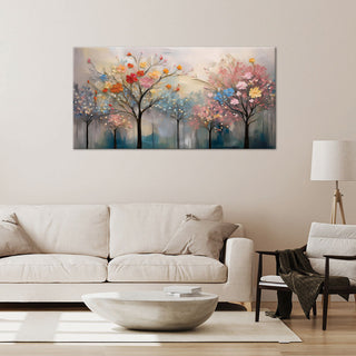 Paveikslas ant drobės, Žydinčių medžių alėja Paveikslai ant drobės Gera namie - Geranamie.lt