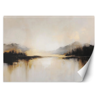 Wallpaper, Beige Abstraction