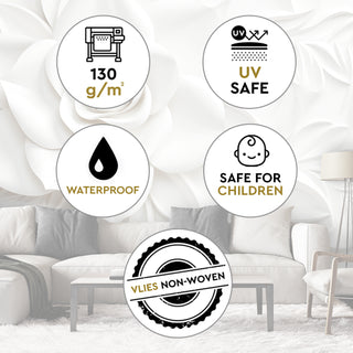 Fototapetai, Reljefinė rožė 3D