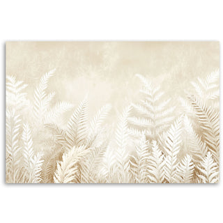 Fototapetai, Plunksniniai lapai pastelėje