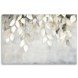 Fototapetai, Švelnios šakelės pilkame fone