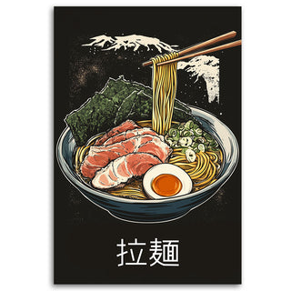 Paveikslas ant drobės, Japoniškas ramenas Paveikslas ant drobės, Ramen Food Japan Paveikslai ant drobės Gera namie - Geranamie.lt