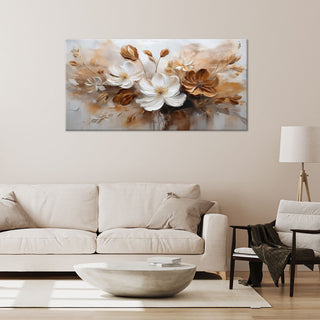 Paveikslas ant drobės, Švelnios pastelinės lauko gėlės Paveikslai ant drobės Gera namie - Geranamie.lt