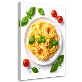Paveikslas ant drobės, Itališki makaronai Paveikslas ant drobės, Pasta herbs Paveikslai ant drobės Gera namie - Geranamie.lt