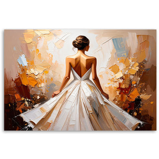 Paveikslas ant drobės, Moters siluetas Paveikslai ant drobės Gera namie - Geranamie.lt