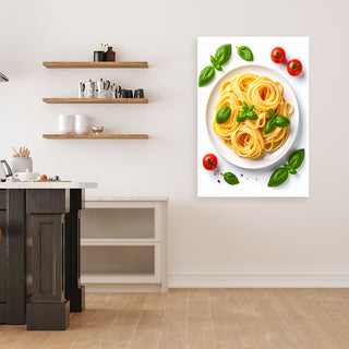 Paveikslas ant drobės, Itališki makaronai Paveikslas ant drobės, Pasta herbs Paveikslai ant drobės Gera namie - Geranamie.lt