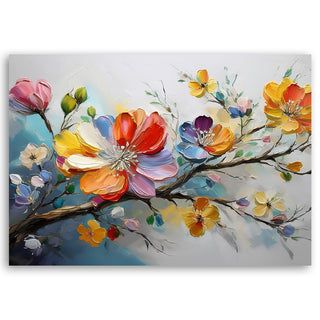 Paveikslas ant drobės, Pavasario žiedų harmonija Paveikslai ant drobės Gera namie - Geranamie.lt