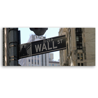 Paveikslas ant drobės, Wall Street gatvė