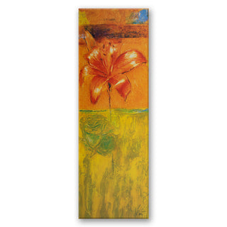 Painting on canvas, Lily flower