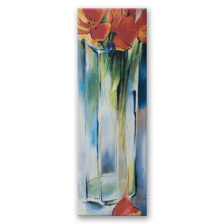 Painting on canvas, Flowers in a vase