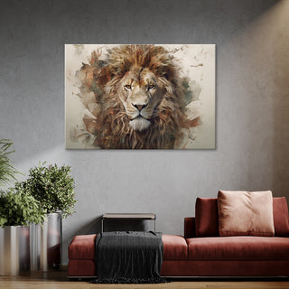 Painting on canvas, Leo