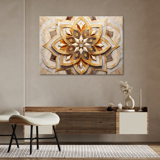 Painting on canvas, Flower 3D