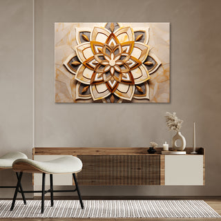 Painting on canvas, Flower 3D