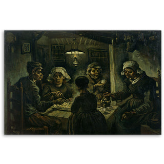 Painting on canvas, Vincent van Gogh, The Potato Eaters