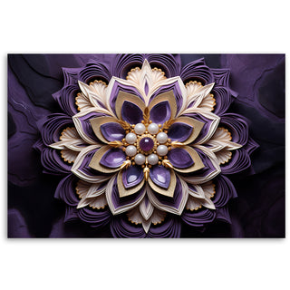 Painting on canvas, Flower 3D