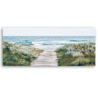 Painting on canvas, Beach