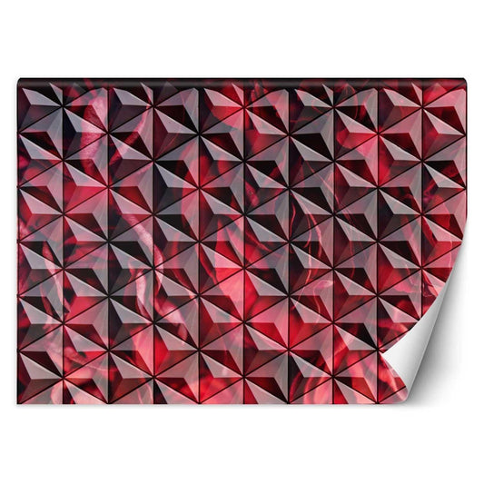 Tapetai, Raudona geometrija