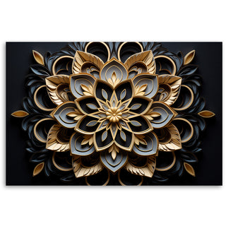 Painting on canvas, Flower 3D