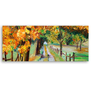 Painting on canvas, Avenue of Trees