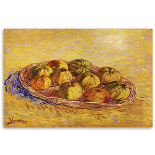 Painting on canvas, Vincent van Gogh, Basket of Apples