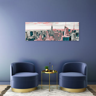 Canvas painting, New York skyscrapers