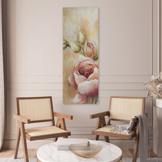 Painting on canvas, Roses