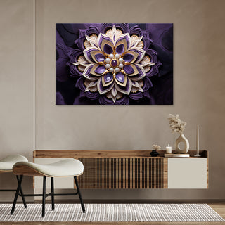 Painting on canvas, Flower 3D