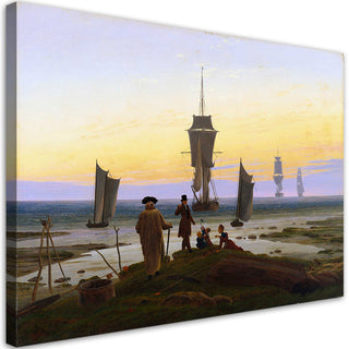 Paveikslas ant drobės, Caspar David Friedrich, Gyvenimo etapai