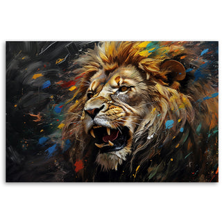 Painting on canvas, Leo