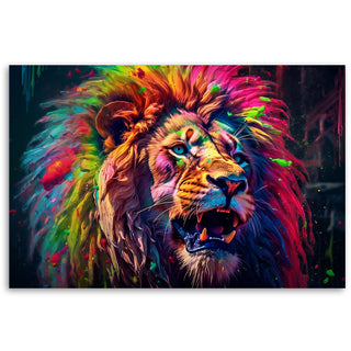 Painting on canvas, Leo