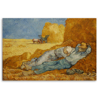 Painting on canvas, Vincent van Gogh, Siesta