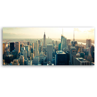 Canvas painting, New York skyscrapers