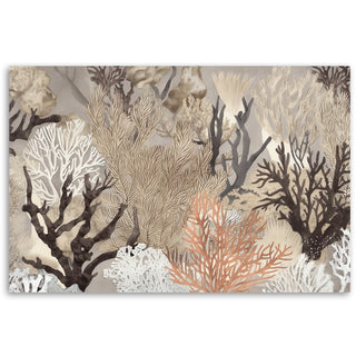 Painting on canvas, Corals