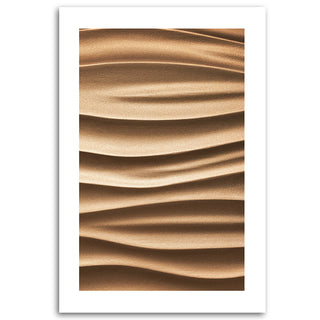 Painting on canvas, Sand waves